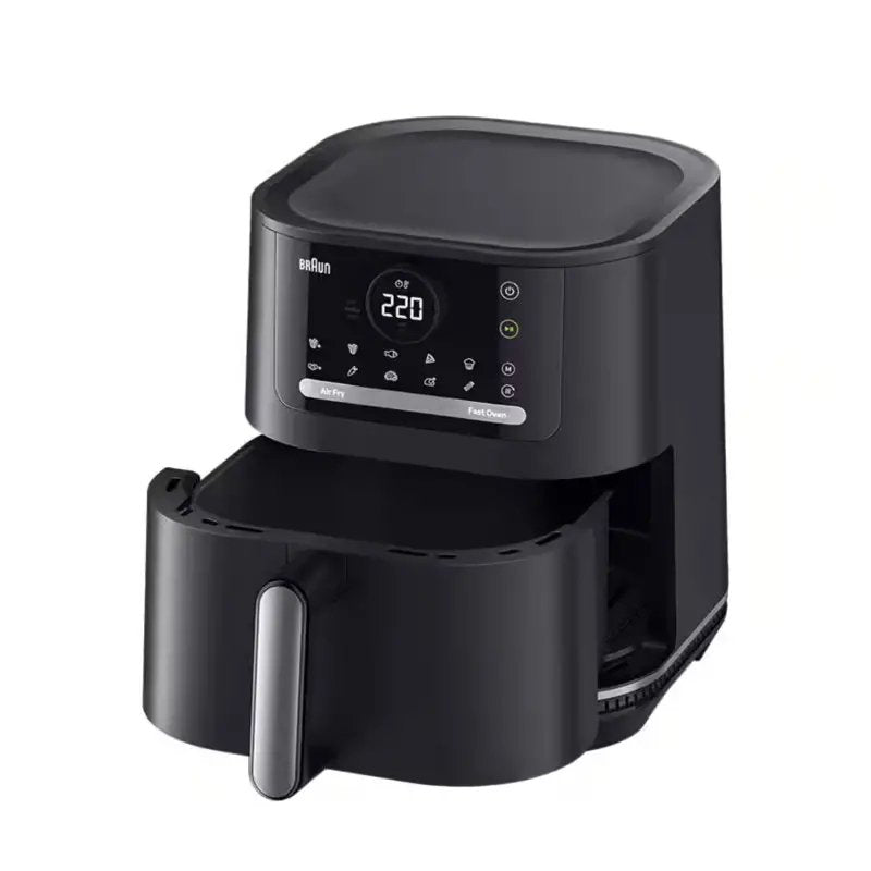 Freidora Braun Houshold 2-In-1 Multifry 5, Hf 5054i (Negro, 2.000 Watt, Korb 6,0 Liter) 0x12500023