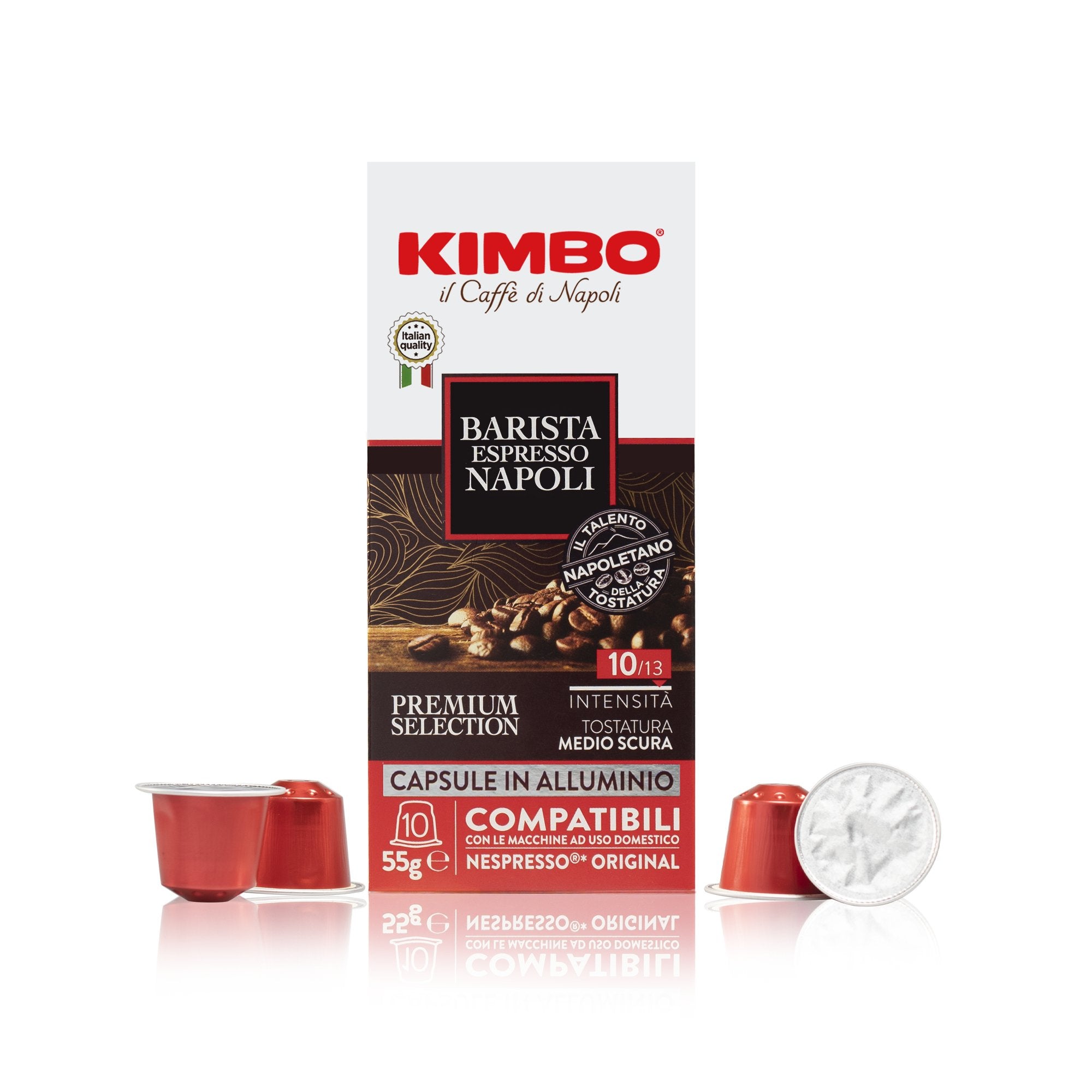 Kimbo Espresso Napoli Alu Kapseln 30 Piezas