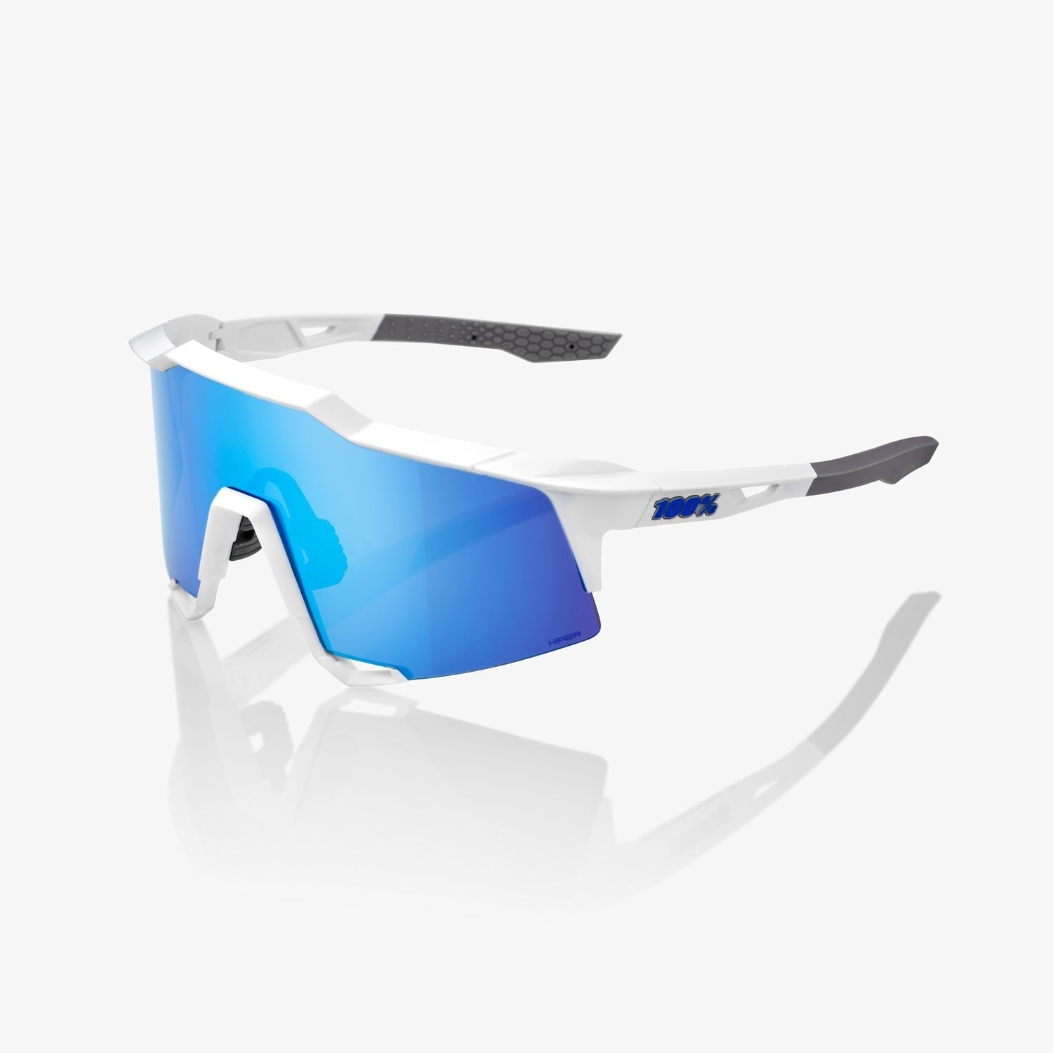 100% Speedcraft - Hiper Mirror Lens Matte White