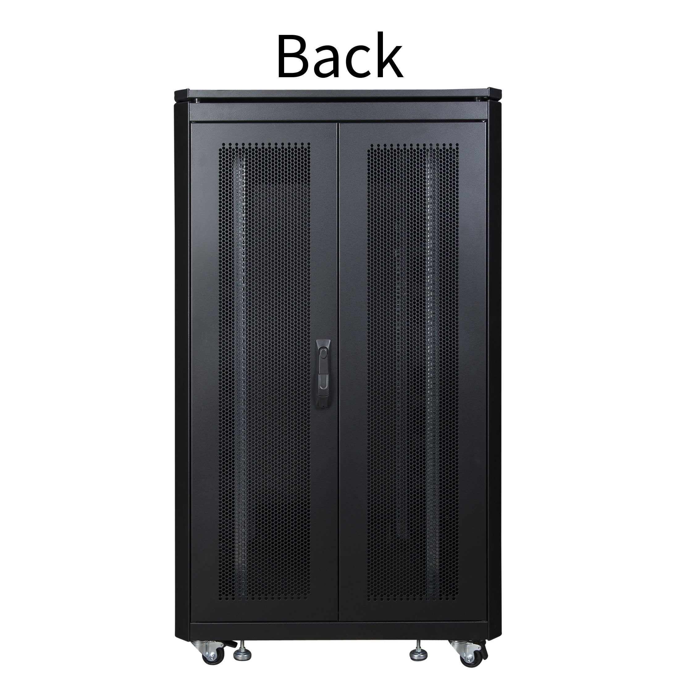 EAN 5420016846464 - LOGON RSL26U81BL armario rack 26U Rack o bastidor independiente Negro imagen 5