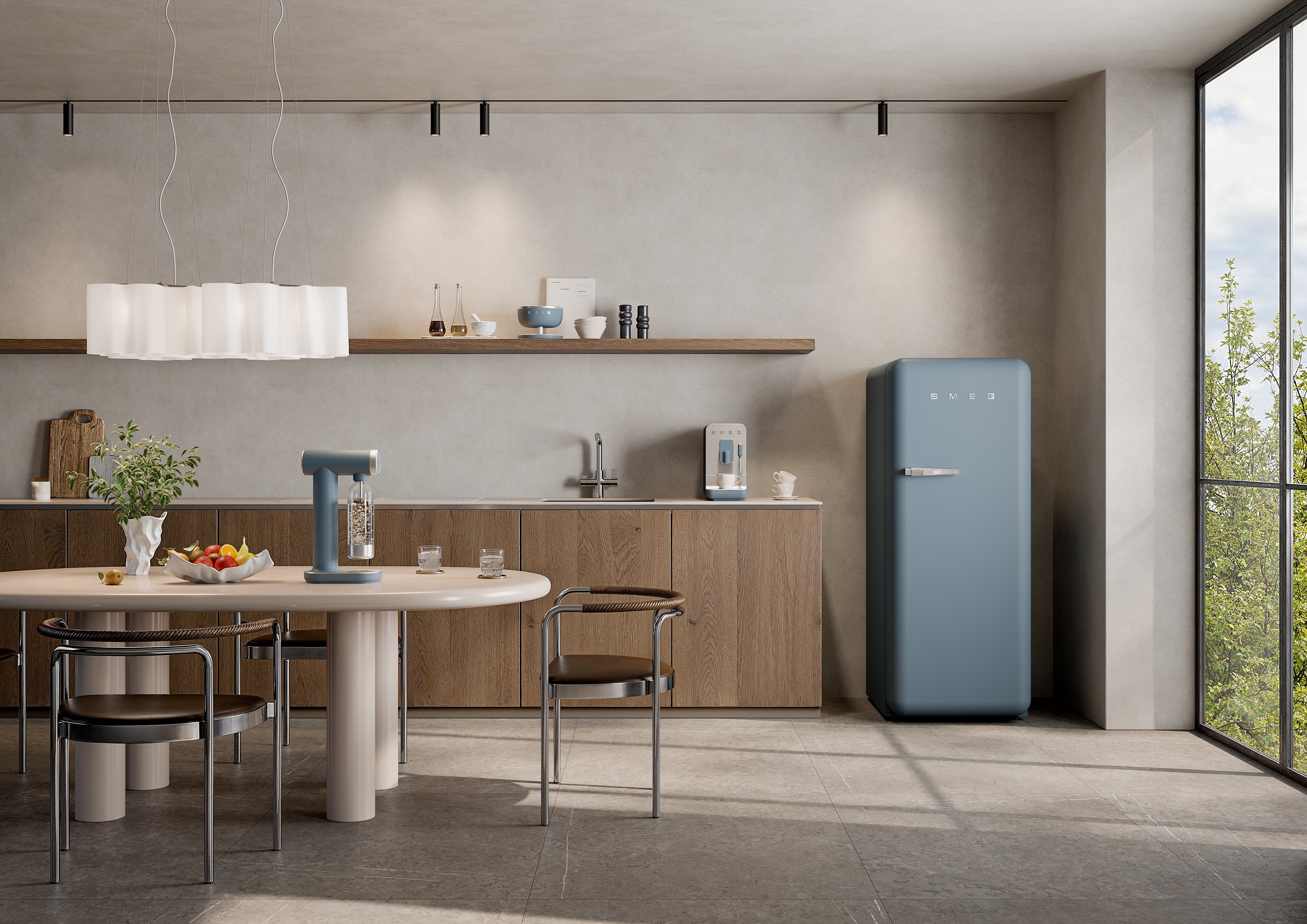 EAN 8017709347536 - Smeg SKC01SBM carbonatador Plástico Azul imagen 11