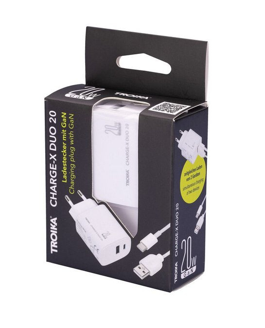 EAN 4024023038099 - TROIKA CHA20/WH cargador de dispositivo móvil Smartphone, Tableta Blanco Corriente alterna Carga rápida I imagen 5