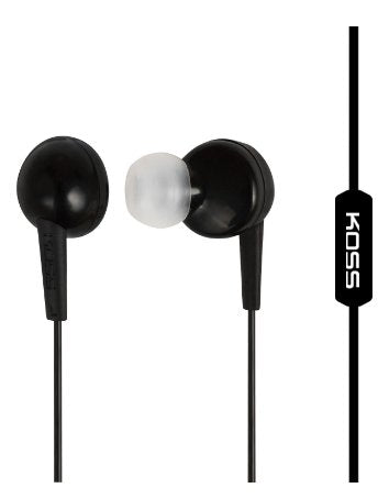 Auriculares Koss Keb6ik Wired, In-Ear, Micrófono, 3.5 Mm, Black