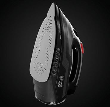 Russell Hobbs 20630-56 Plancha Plancha Vapor-Seco Suela De Cerámica Negro, Gris 3100 W