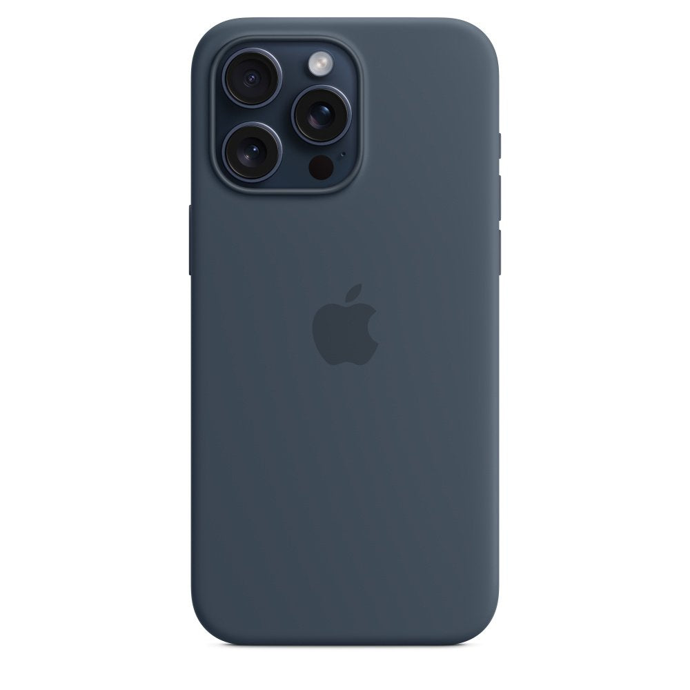 Apple Funda De Silicona Iphone 15 Pro Max Con Magsafe - Storm Blue