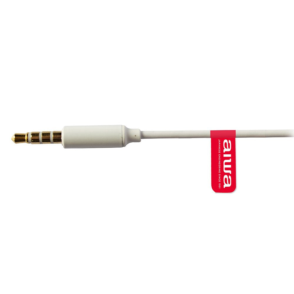 EAN 8435256896664 - Aiwa ESTM-500WT auricular y casco Auriculares Alámbrico Dentro de oído Música Blanco imagen 3