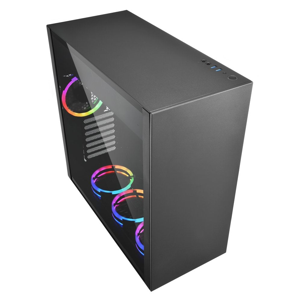 Caja Gaming Sharkoon Pure Steel Atx 2xusb3.0 Sin Fuente Rgb