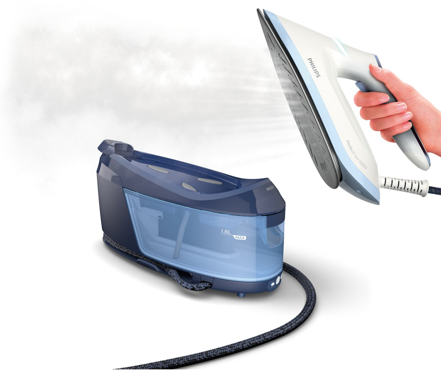 Centros De Planchado Philips Psg6026 20 , Azul Blanco