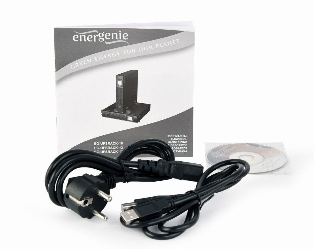 EAN 8716309124775 - Gembird EG-UPSRACK-10 sistema de alimentación ininterrumpida (UPS) Línea interactiva 1 kVA 800 W 4 salida imagen 9