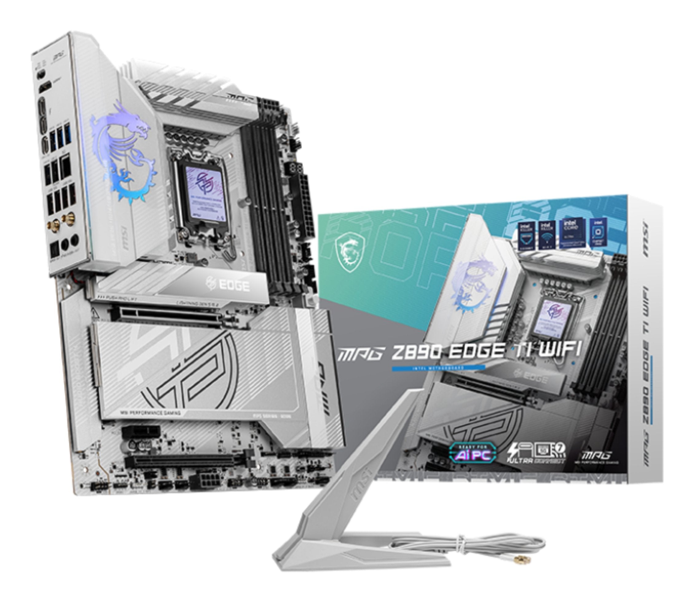 EAN 4711377260800 - MSI MPG Z890 EDGE TI WIFI placa base Intel Z890 LGA 1851 (Socket V1) ATX imagen 1