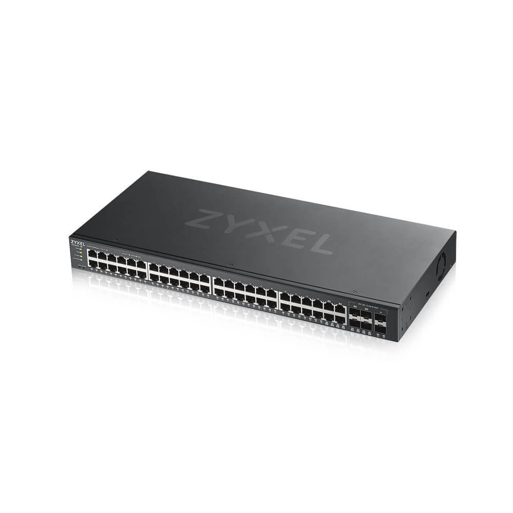 Hub Switch 48 Ptos Zyxel Gs1920-48v2-Eu0101f 44xgigabit+2xsfp+4x Combo/Smart L2 Gs1920-48v2-Eu0101f