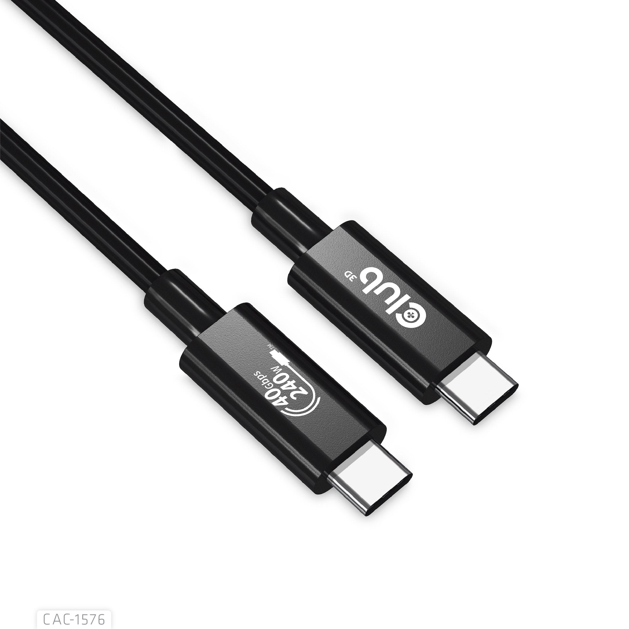 EAN 8719214472320 - CLUB3D CAC-1576 cable USB USB4 Gen 3x2 1 m USB C Negro imagen 1