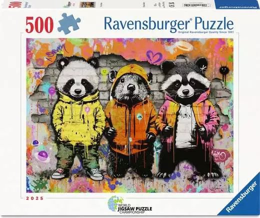 Puzzle Amigos Peluditos 500 Piezas
