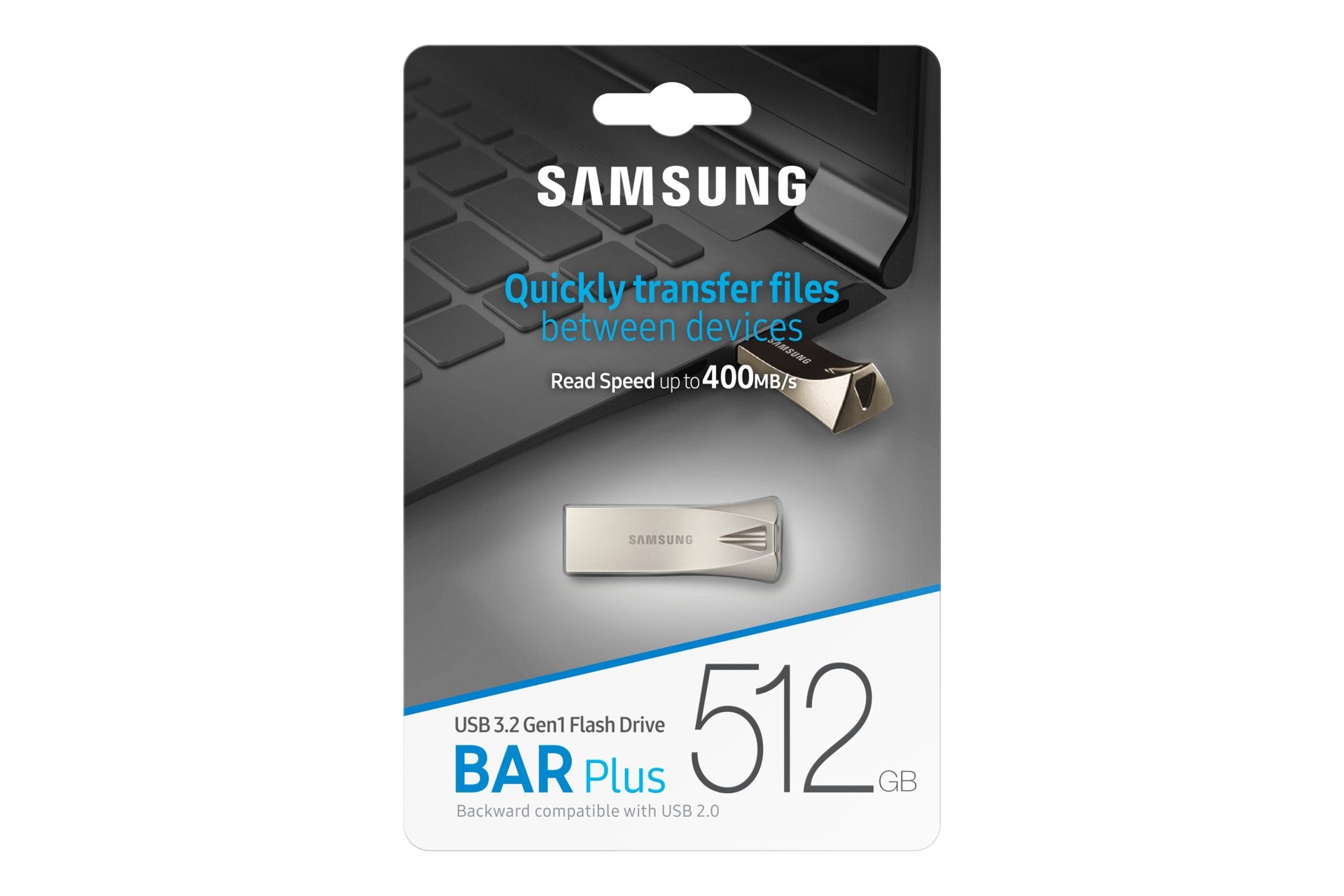 EAN 8806095379692 - Samsung MUF-512BE unidad flash USB 512 GB USB tipo A 3.2 Gen 1 (3.1 Gen 1) Plata imagen 6