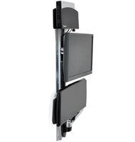Ergotron 45-253-026 Soporte De Pared Max. 68,6 Cm (27") Max. Vesa 100 X 100 Mm 9,1 Kg Schwarz, Silber