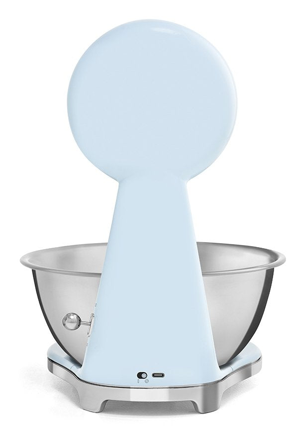 Báscula De Cocina Analógica Y Digital Smeg Azul Pastel Ksf01pbww