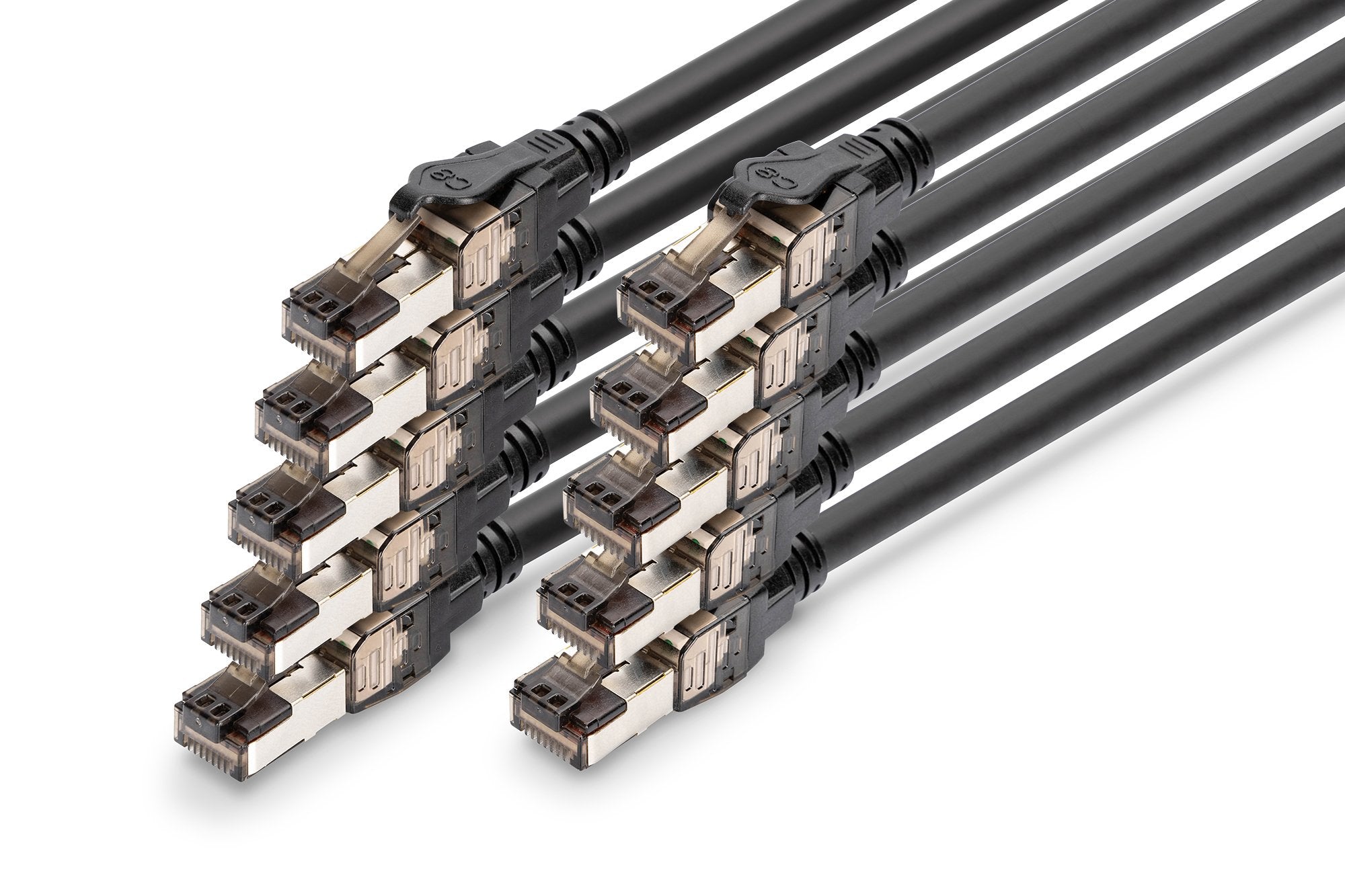 Digitus Cat 8.1 S/Cable De Red Ftp, 1 M, 10 Unidades