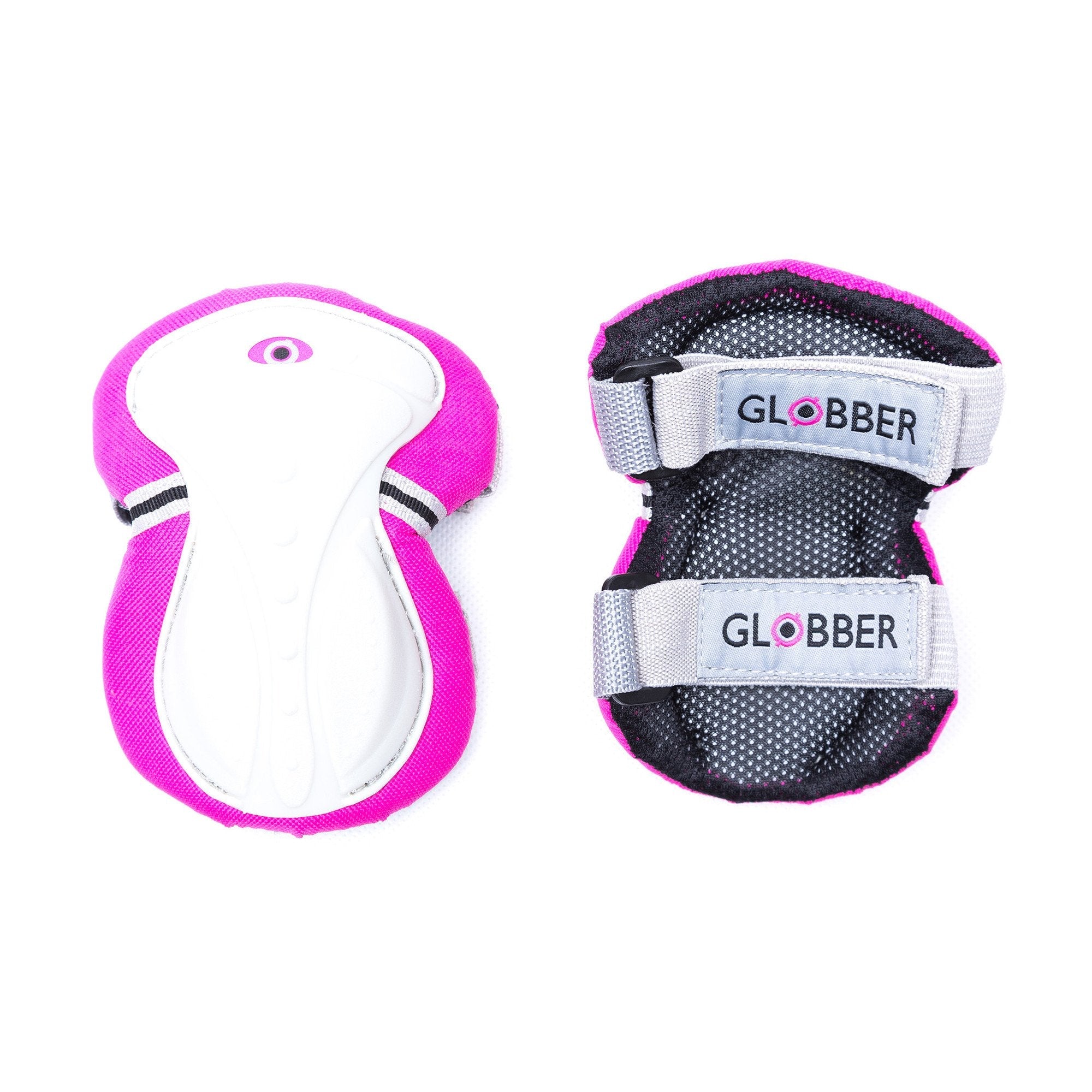 Globber Elbow And Knee Pads Protective Junior Deep Pink Xs Range B ( 25-50kg ),541-110