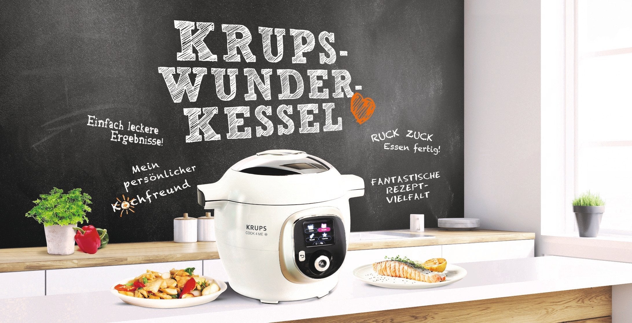 Krups Cook4me+ - Cocina Multiple