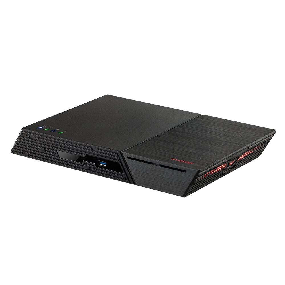 Nas Asustor Mini Desktop 12 Bay Nas Quad-Core 2.0ghz 10gbe Port 4gb Ram Ddr4
