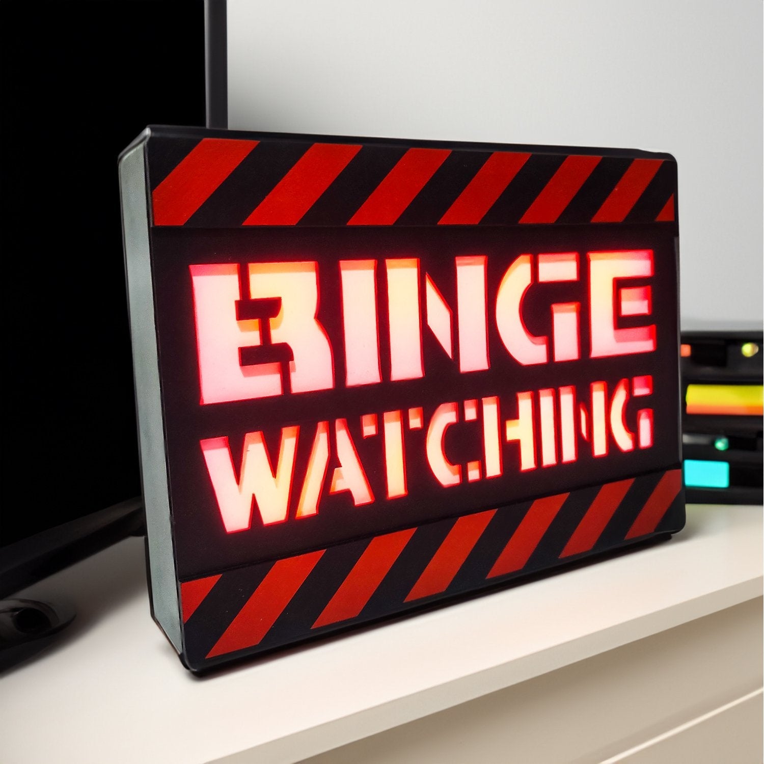 Mad Monkey - Lampe "Binge Watching"