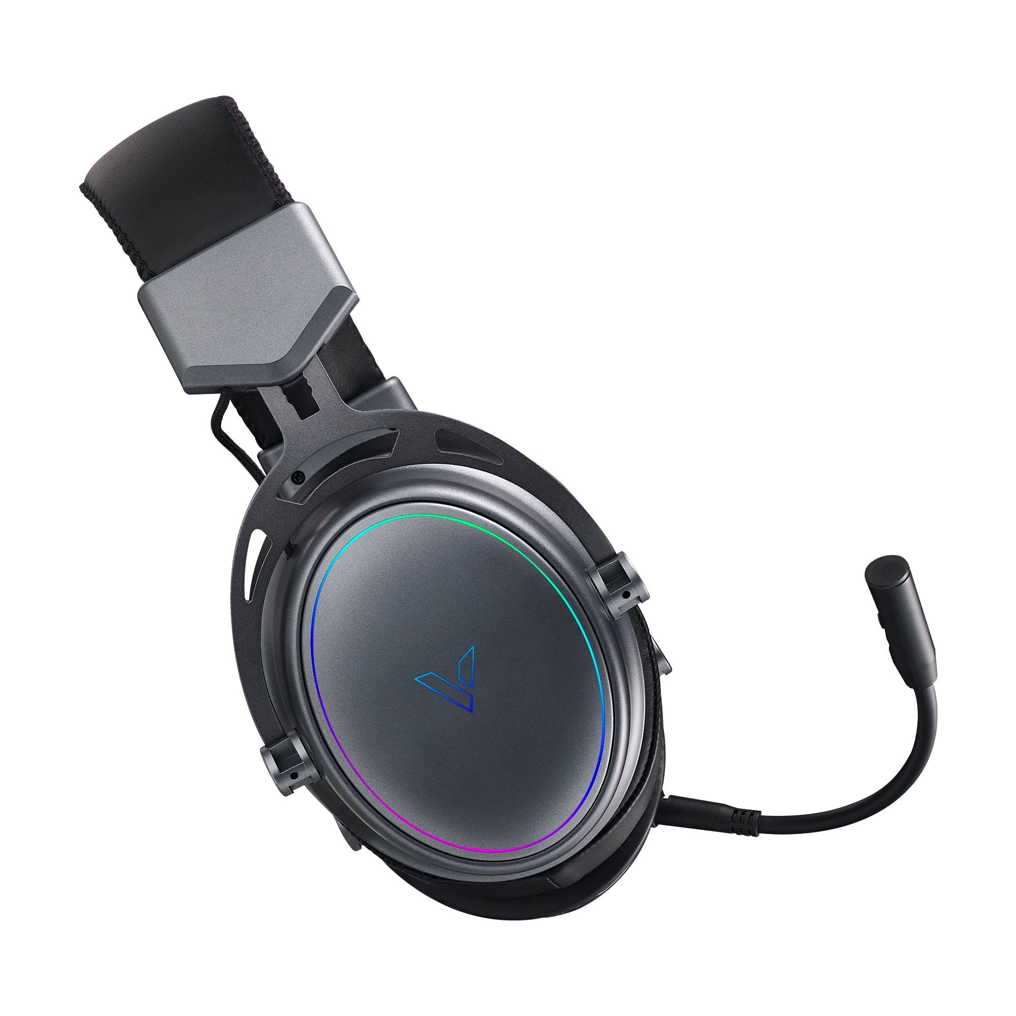 Headset Bluetooth Rapoo Vh800 Rgb Plegables 2.4ghz Bt5.2 Bateria 46h Negro