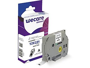 EAN 3112539804855 - Armor K80008W4 cinta para impresora de etiquetas Negro sobre blanco TZe imagen 1