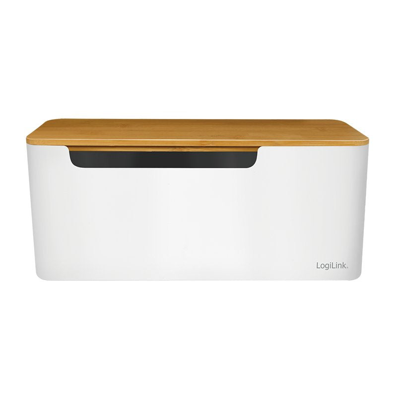 Logilink Kabelbox 320 X 140 X 130 Mm, Weiss