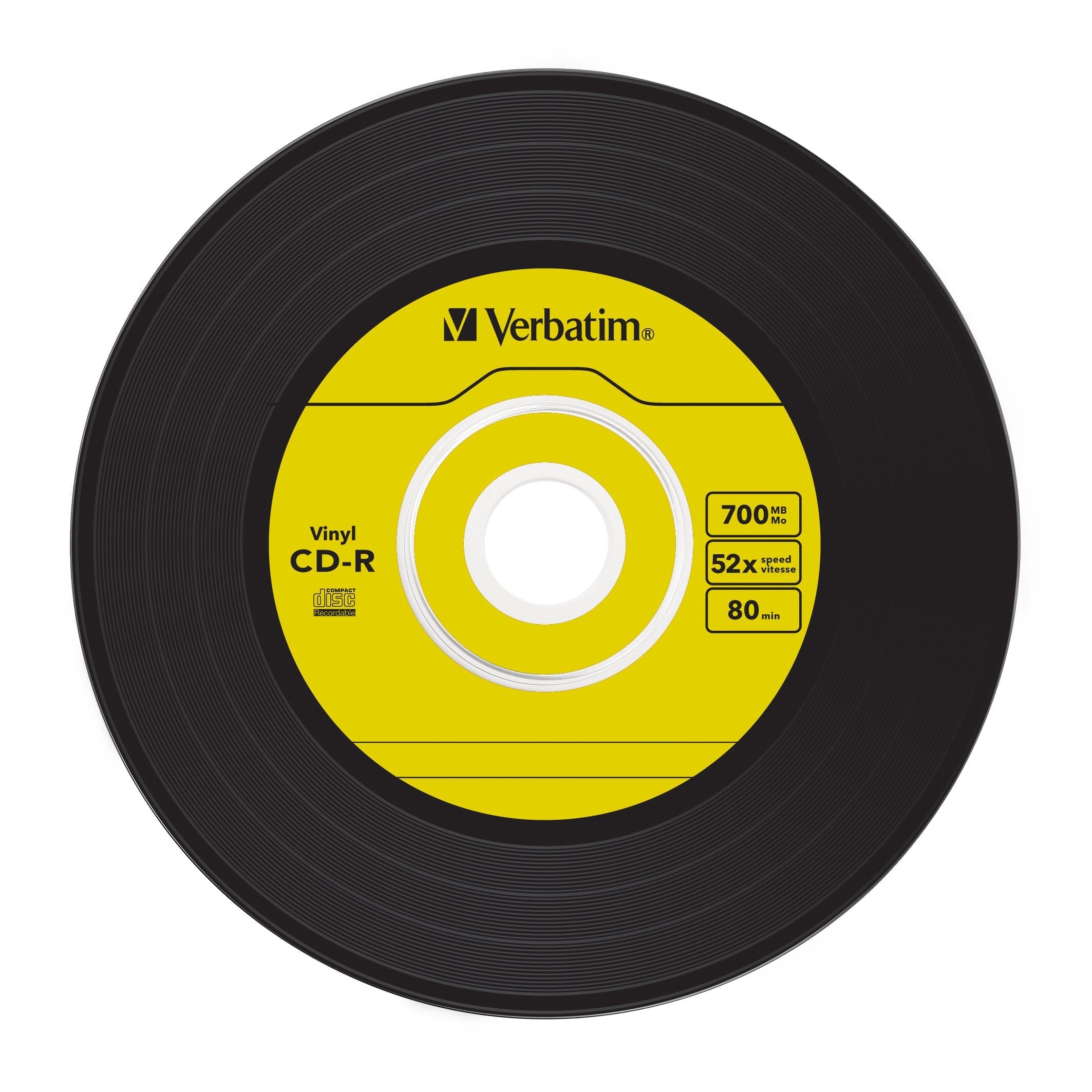 Verbatim Cd-R Azo Data Vinyl 700 Mb 10 Pieza(S) 43426