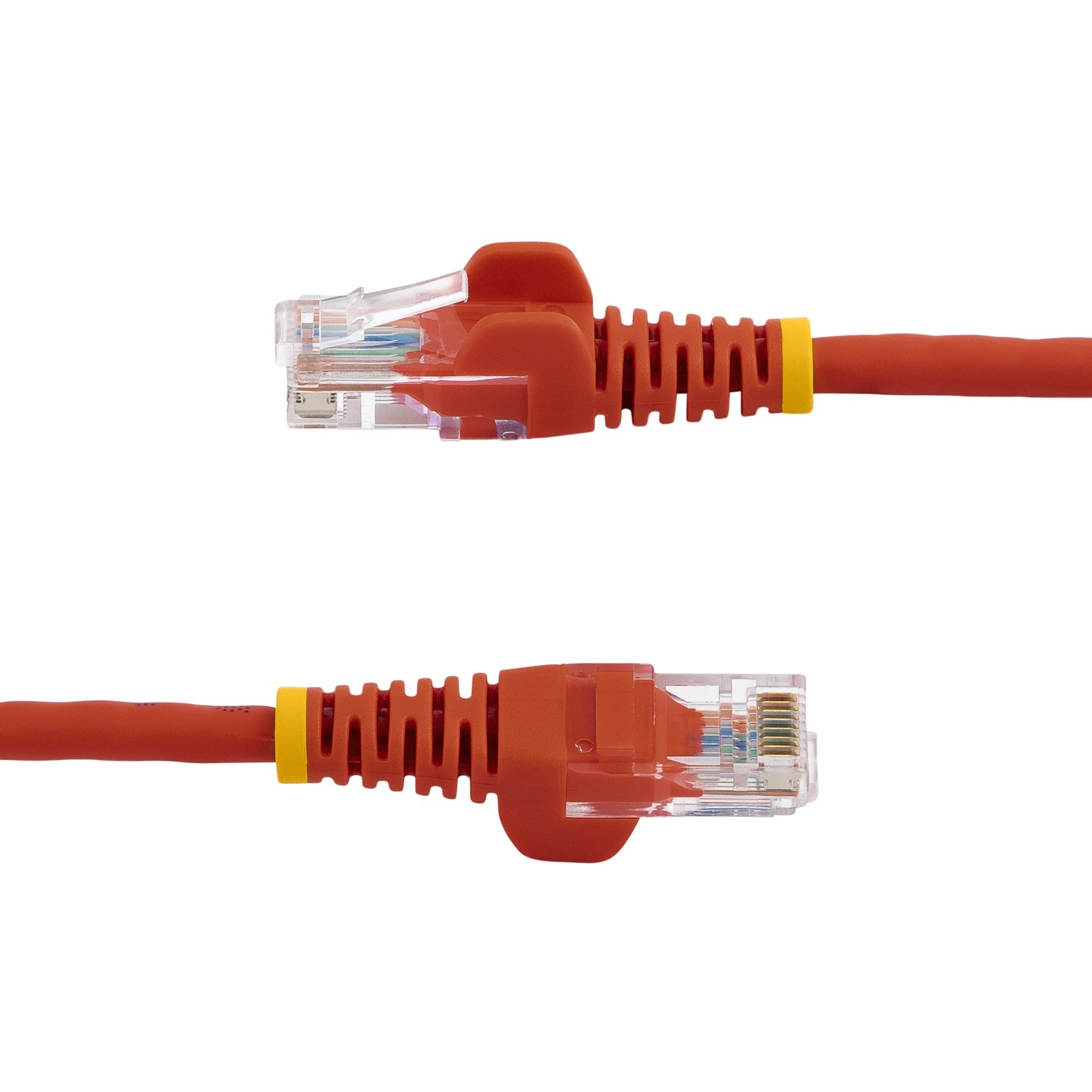 Cable De Red 0.5m Rojo Cat5e Cabl Ethernet Sin Enganche