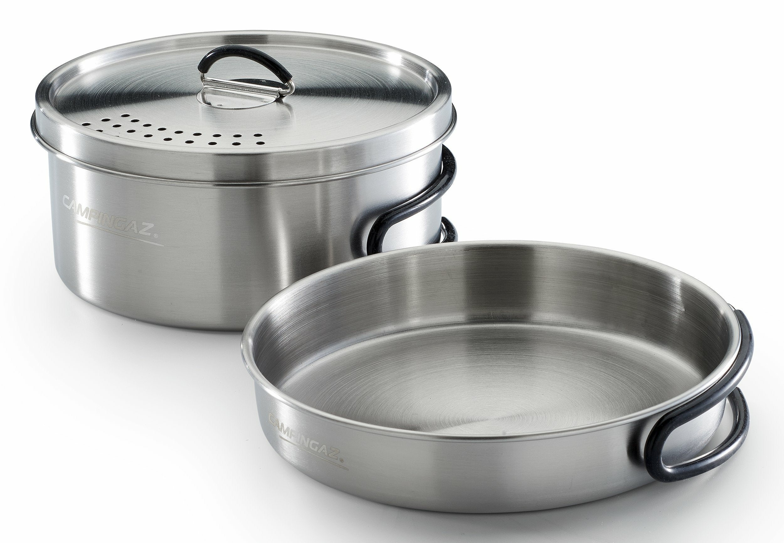 EAN 3138522131999 - Campingaz Topf-Set Trekking Kit 3-teilig edelstahl 1 Topf+ 1 Deckel+ 1 vajilla para camping Acero inoxida imagen 1