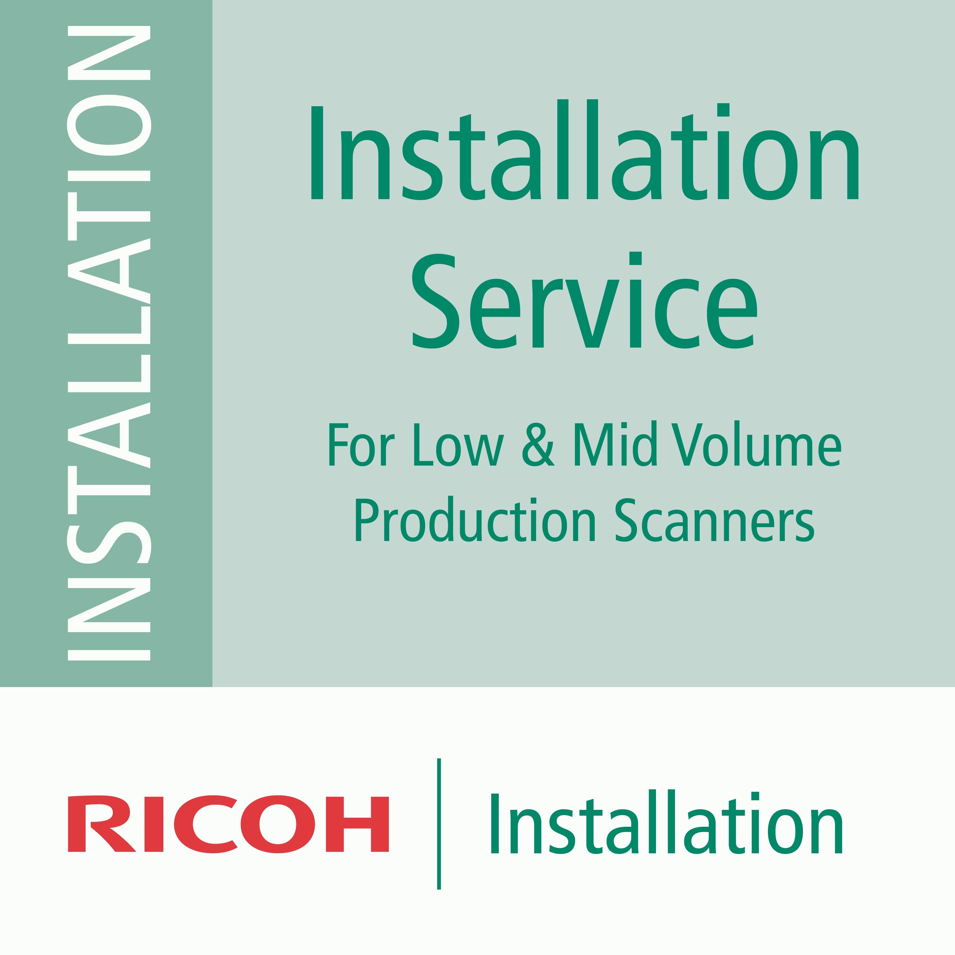 EAN 5032140201905 - Ricoh Installation Service: for 1 Scanner imagen 1