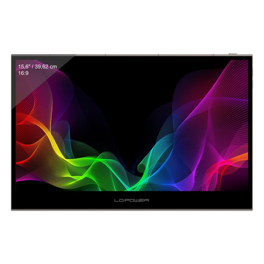 Lc-Power Monitor Portatil Lc-M16-4k-Uhd-P-Oled - 39.6 Cm (15.6") - 3840 X 2160 4k Ultra Hd