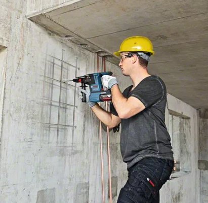 Taladro Percutor Inalámbrico Bosch Gbh 18v-26 F Professional, 18 Voltios 061191000g