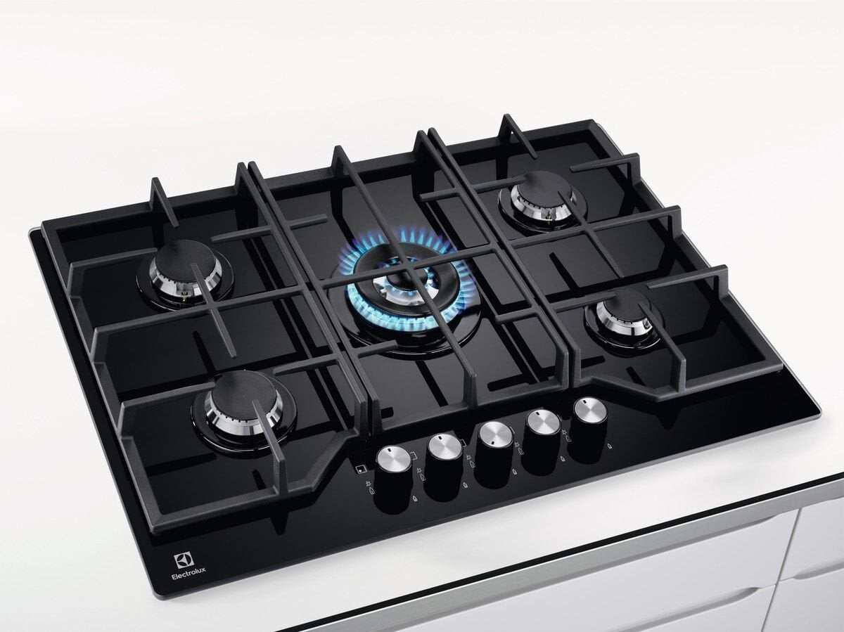 EAN 7332543834037 - Electrolux KGG75362K Negro Integrado 75 cm Encimera de gas 5 zona(s) imagen 13