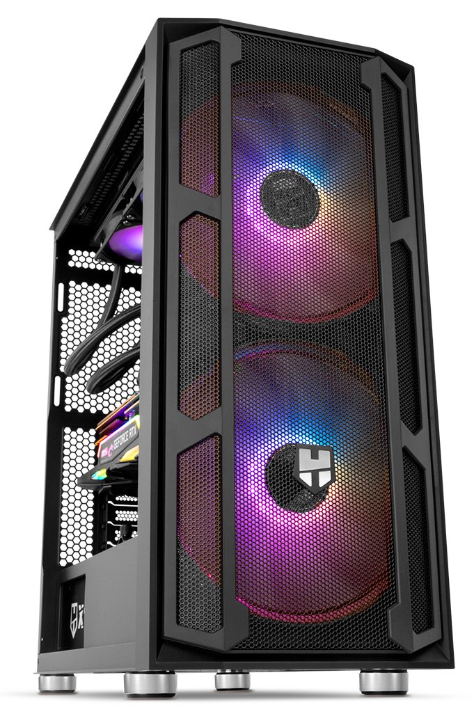 EAN 8436587970382 - NOX Hummer Nova Midi Tower Negro imagen 19