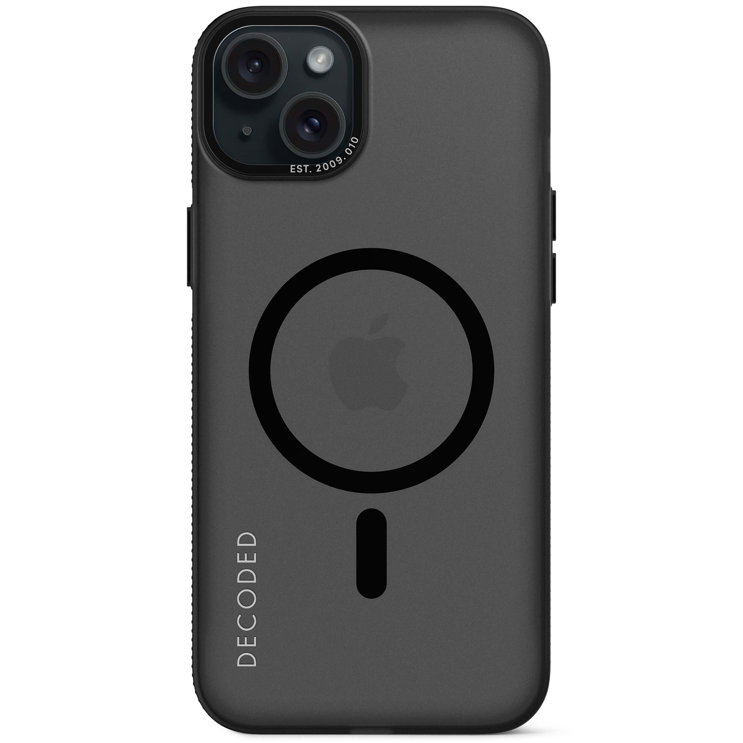 EAN 8720593010768 - Decoded D24IPO15PLBCT2FK funda para teléfono móvil 17 cm (6.7") Negro, Transparente imagen 1