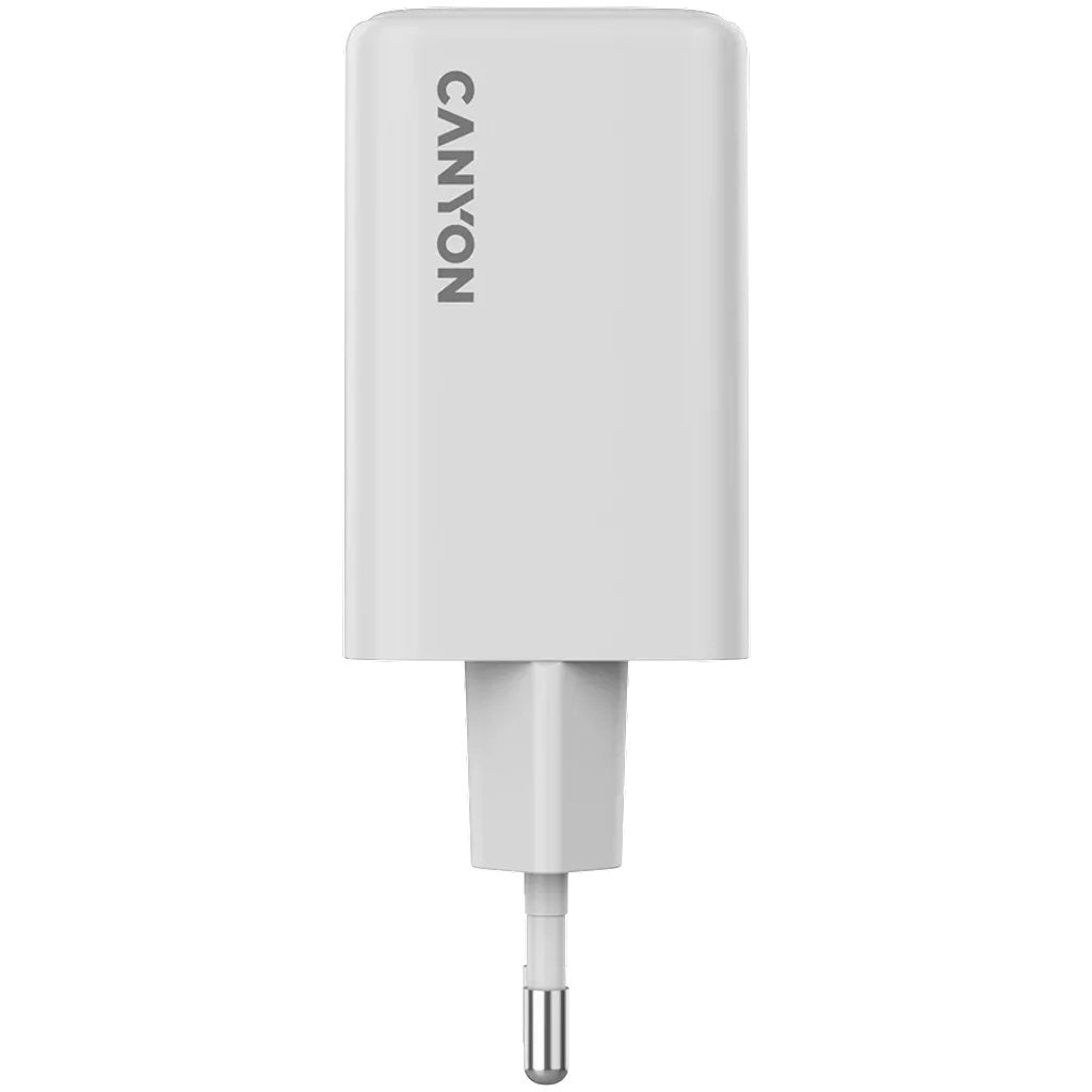 Canyon Cargador Cu65acc Gan 65w 2xpd Usb-C 1xqc Usb-A Blanco