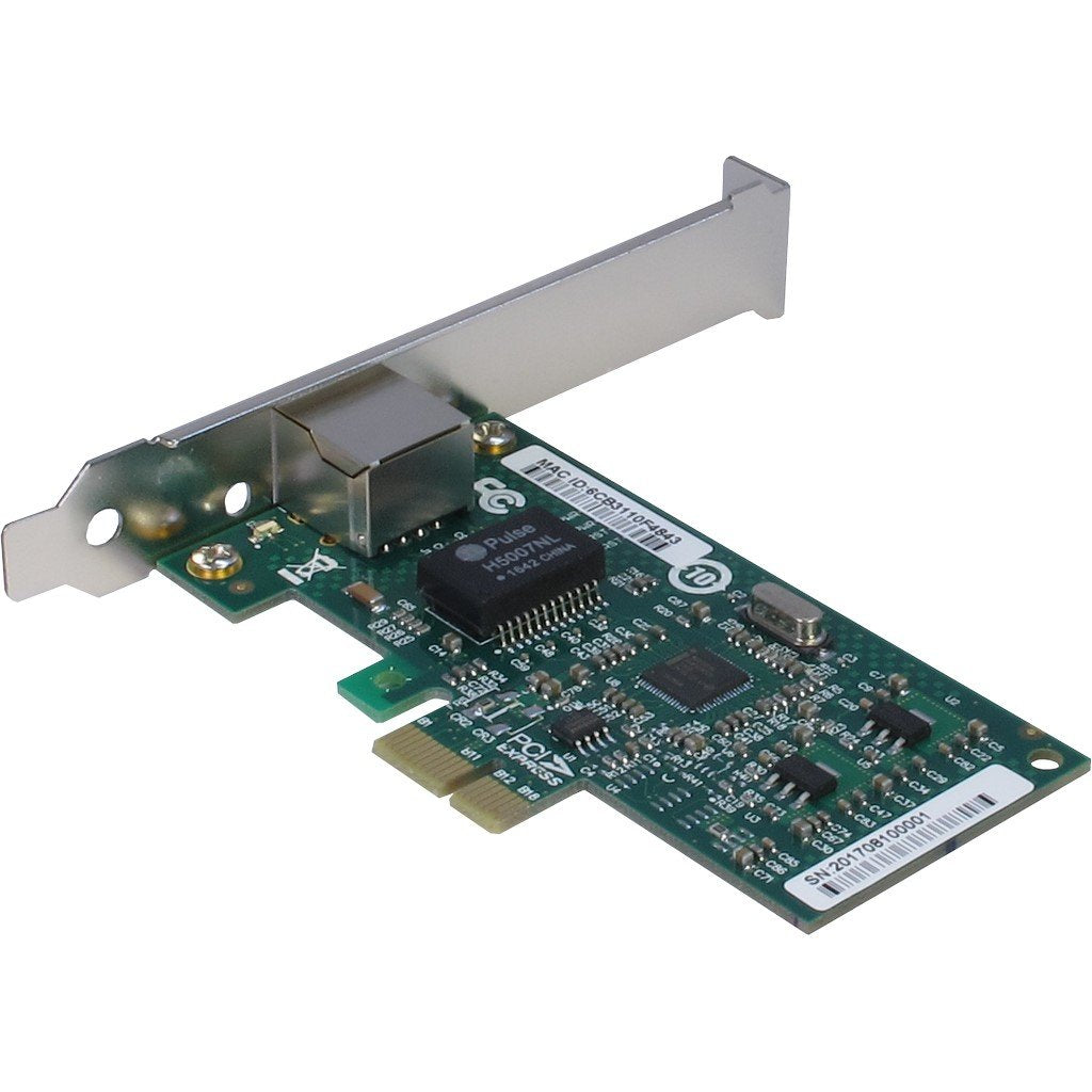 Tarjeta De Red Chip Intel 82574. 1x Rj45 1gbe. Pcie X1.