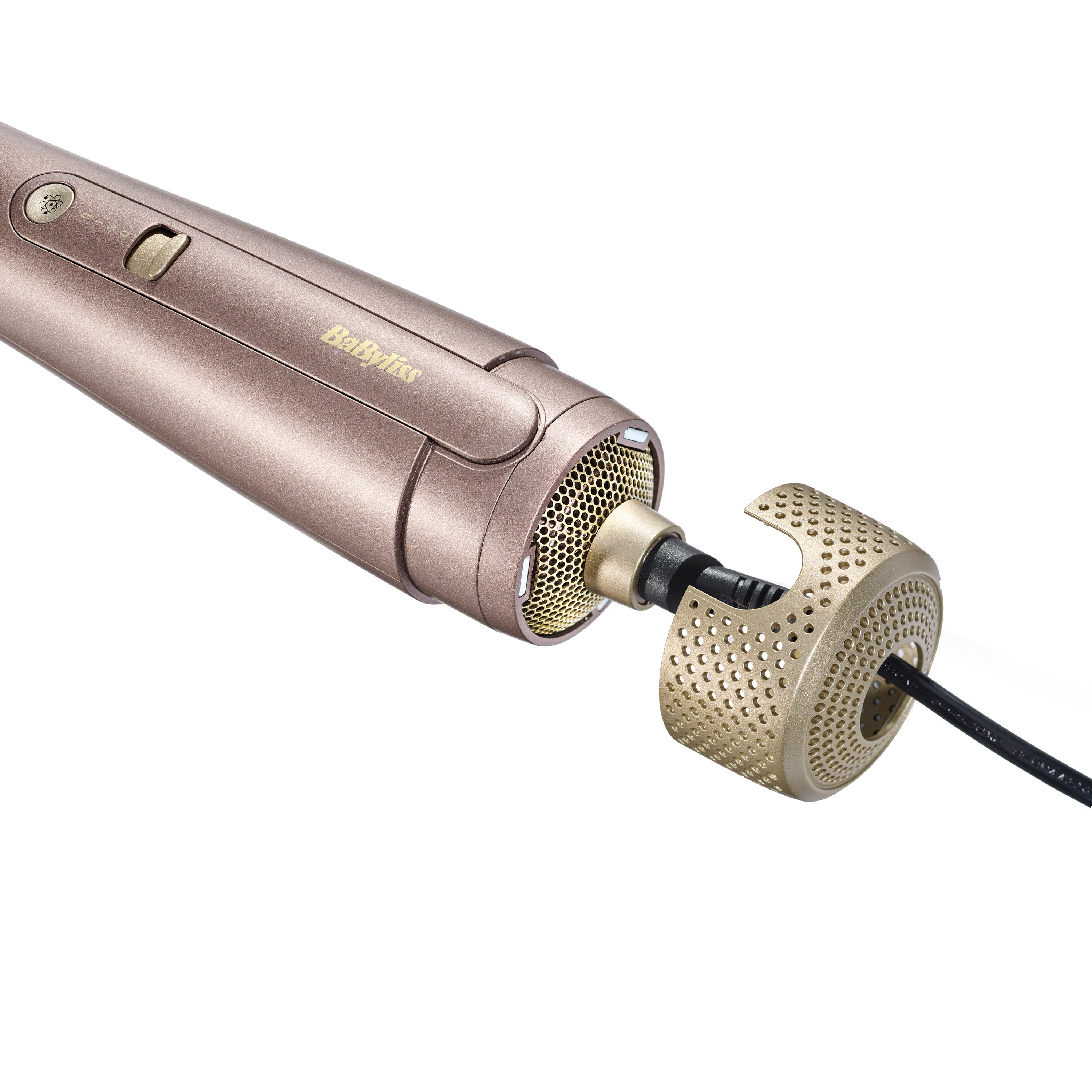 EAN 3030050190915 - BaByliss Air Power Volume Cepillo de aire caliente Airflow Champán 1000 W imagen 12