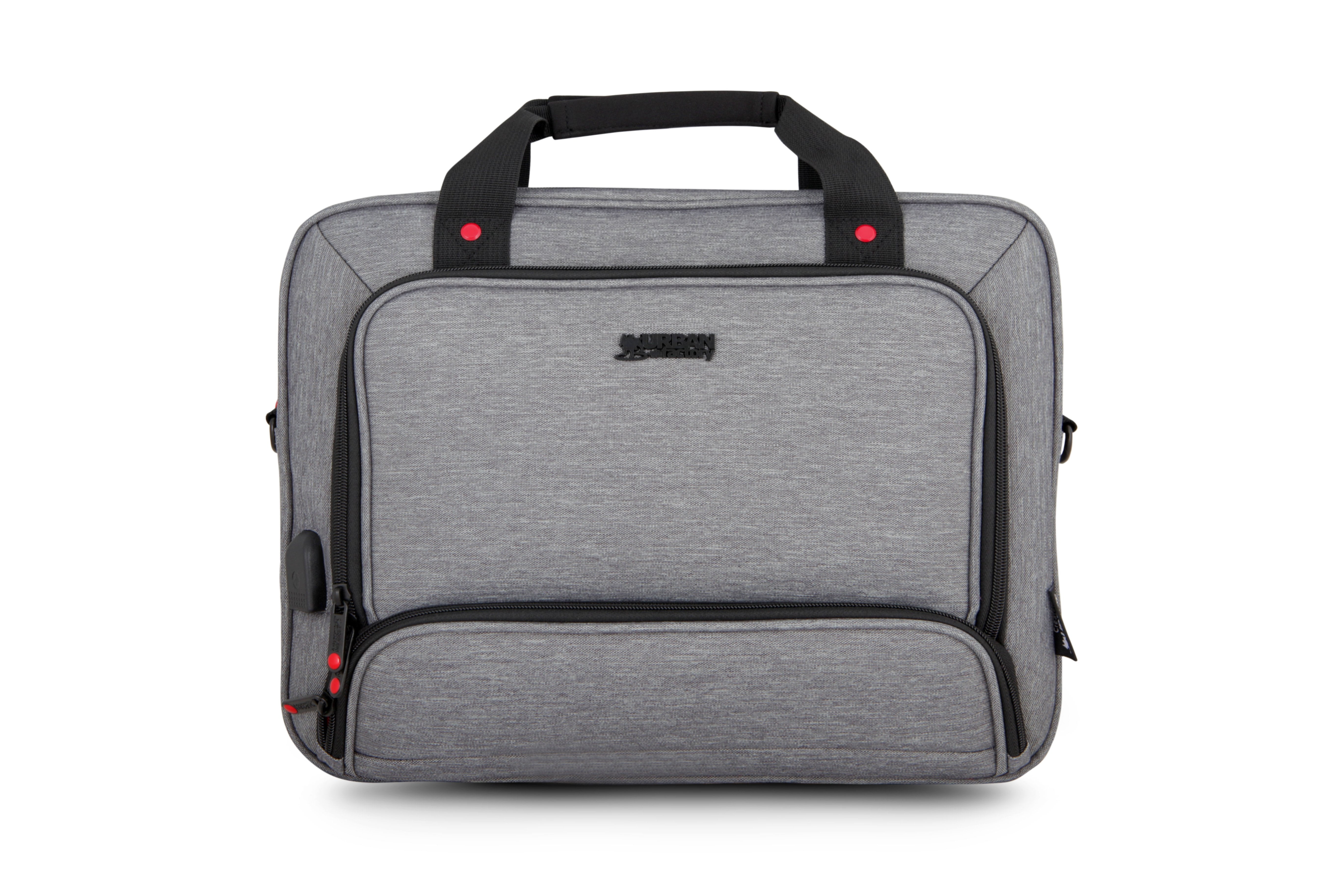 EAN 3760170859743 - Urban Factory Mixee 39,6 cm (15.6") Maletín Gris, Rosa imagen 1