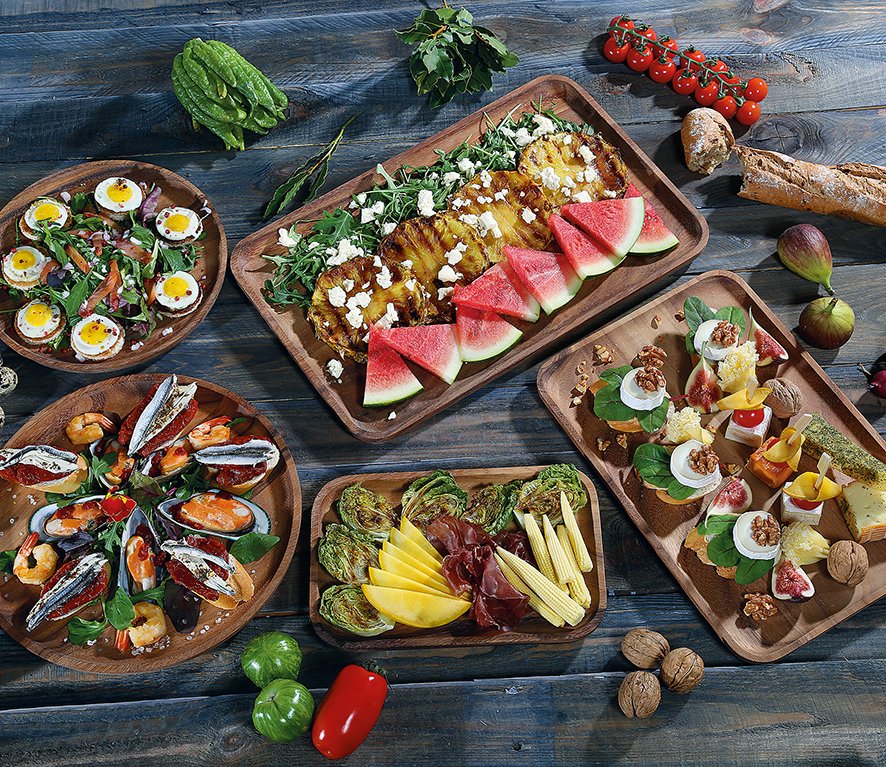 Zassenhaus Snackplatte Madera Rectangular Plato De Servir