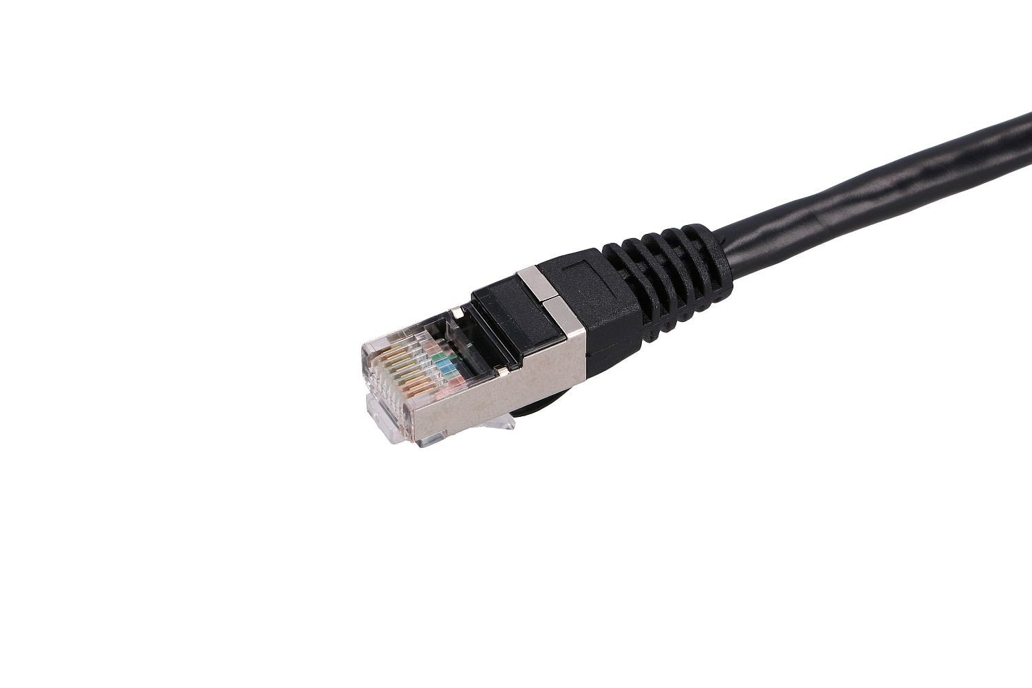 Extralink Kat.5e Ftp 1m Lan Patchcord Cable De Cobre De Par Trenzado
