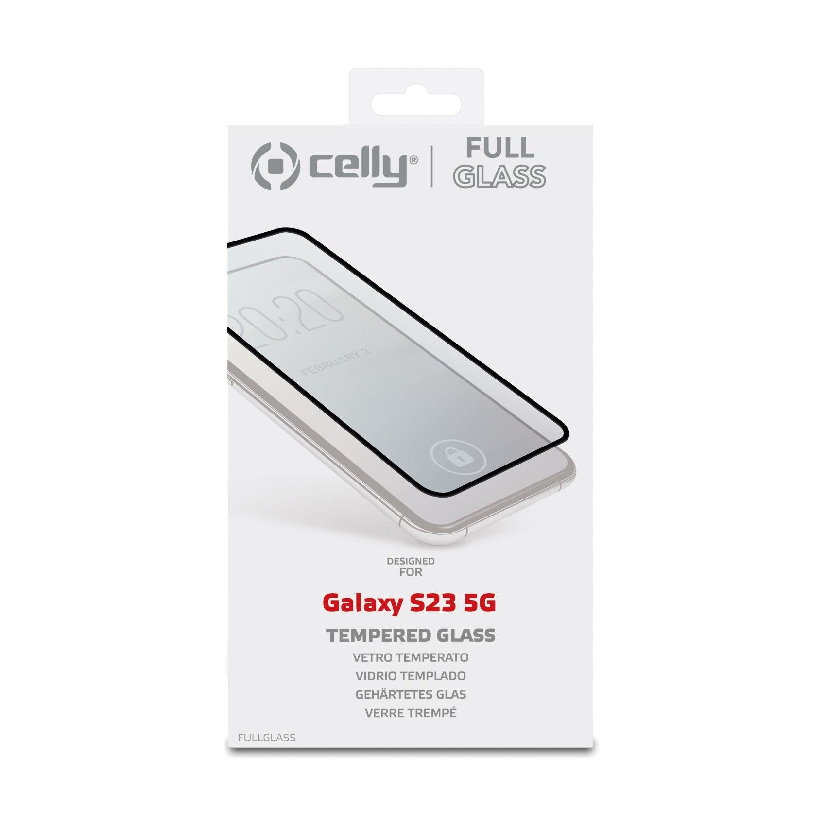 Celly Full Glass Protector De Pantalla Samsung Galaxy S23 5g 1 Pieza(S)
