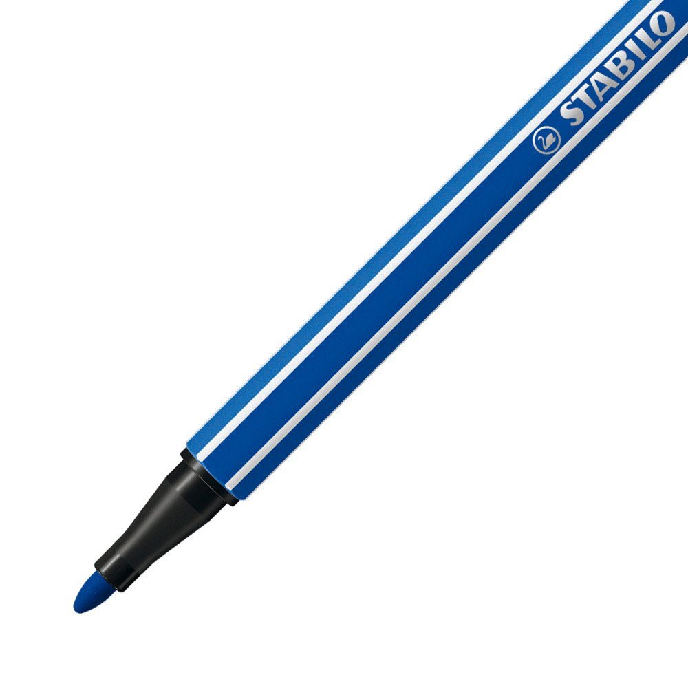 Stabilo Pen 68 Rotulador Azul Marino -10u-
