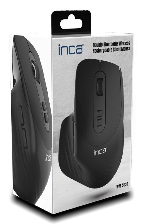 EAN 8681949015908 - Inca IWM-553S ratón Hogar mano derecha Bluetooth Blue LED 1600 DPI imagen 4