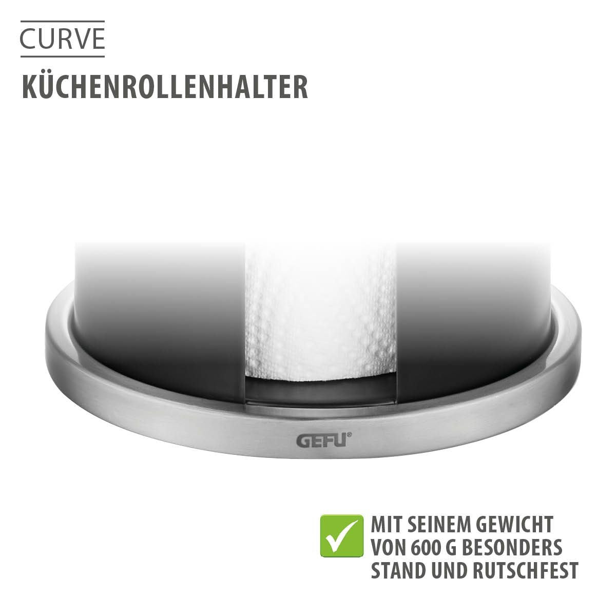Gefu Curve G-15703 - Toallero De Papel