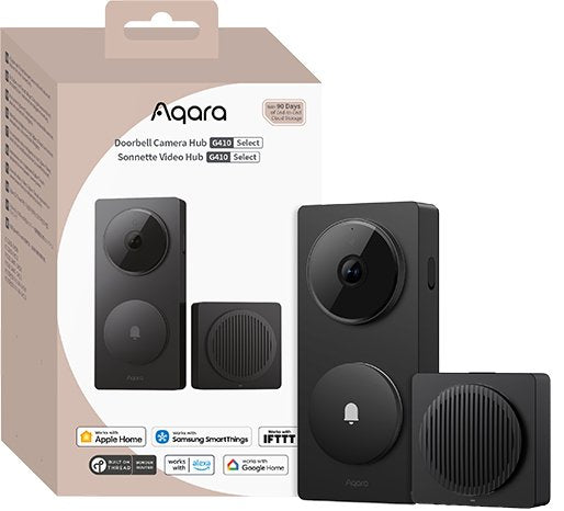EAN 6975833358380 - Aqara CH-C09D-B timbre de puerta Negro imagen 1