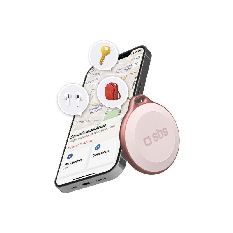 EAN 8018417487552 - SBS TEFINDBTAPP localizador o rastreador GPS Universal Buscador Rosa imagen 1