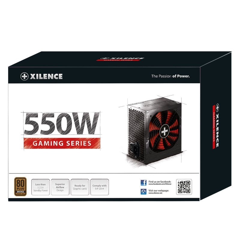Fuente De Alimentación Para Pc Xilence Performance Gaming 550w